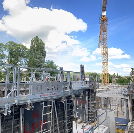 Avancement des travaux sur Villa Giulia