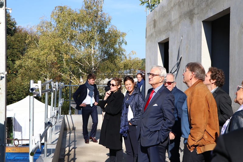 Plantation du premier arbre de la résidence Villa Giulia à Maule